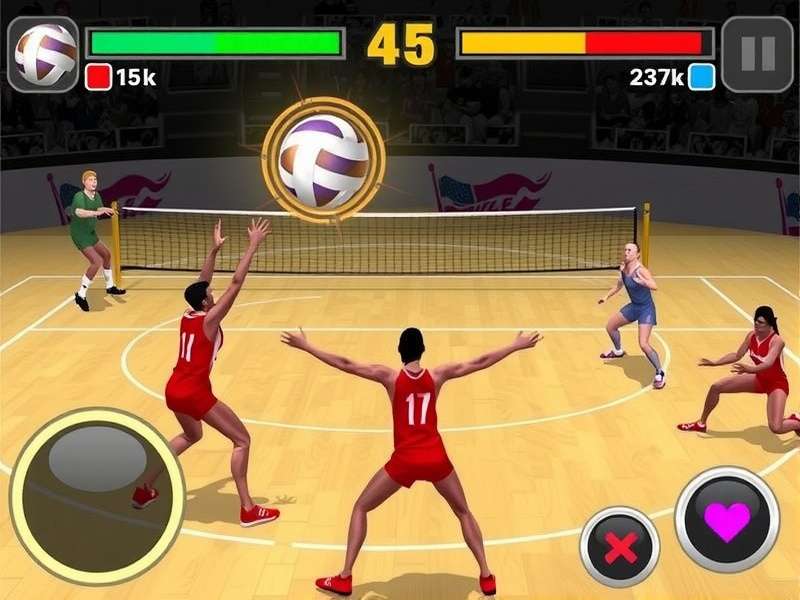 Legendary Volley Legends Game Screenshot